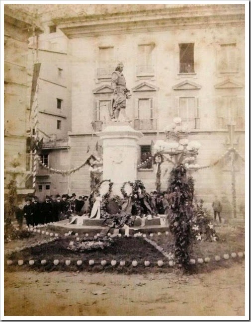 Monumento a jose ribera_1888 inauguracion Monumento a jose ribera_1888 inauguracion
