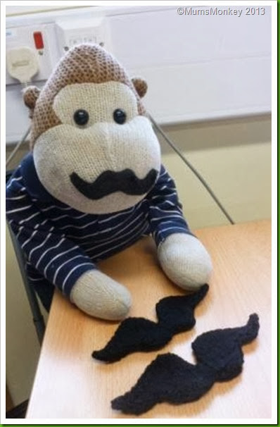 Knitted Movember Moustaches Knitted Movember Moustaches