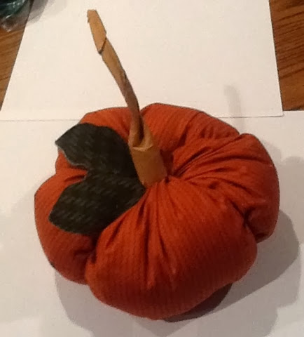 Fabric Pumpkin Fabric Pumpkin