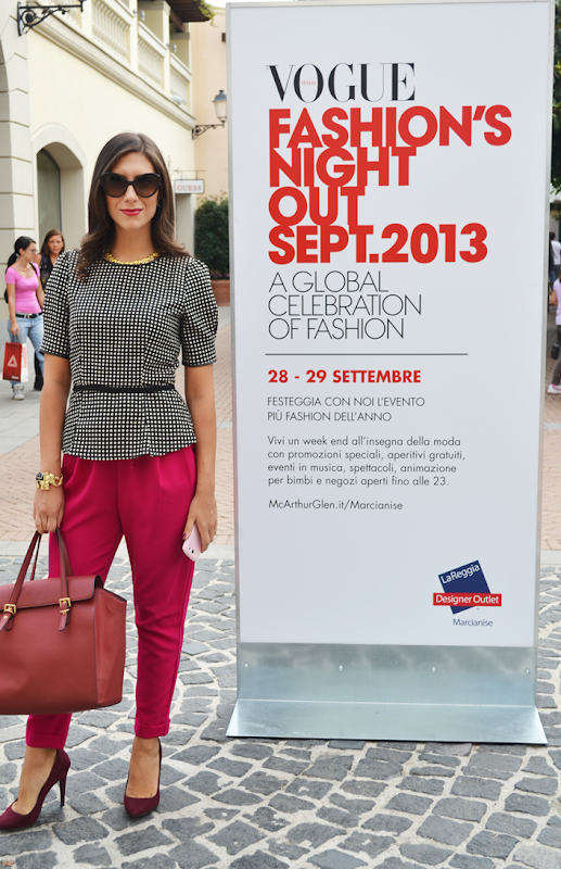 vogue fashion night out la reggia vogue fashion night out la reggia