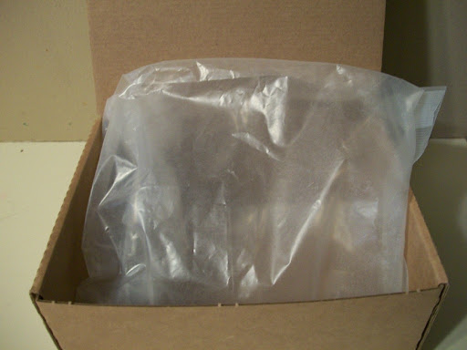 Packing material: Either use the liner bunched up as padding in a shipping box or make your own air pillow by blowing air into the liner using a straw and taping the liner closed.