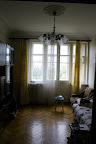 My room in the apartment (I had to go a long way to take this photo!)