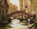 Beth Dilly "Venice" 2008 Oil On Canvas 10 x 8 $300 Beth Dilly "Venice" 2008 Oil On Canvas 10 x 8 $300