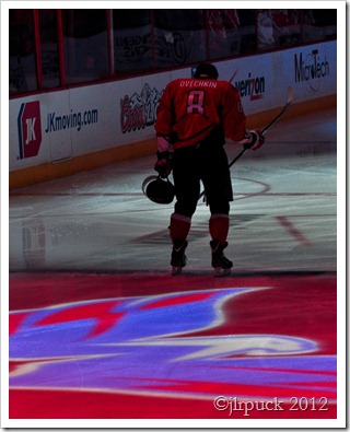 Observing the anthem