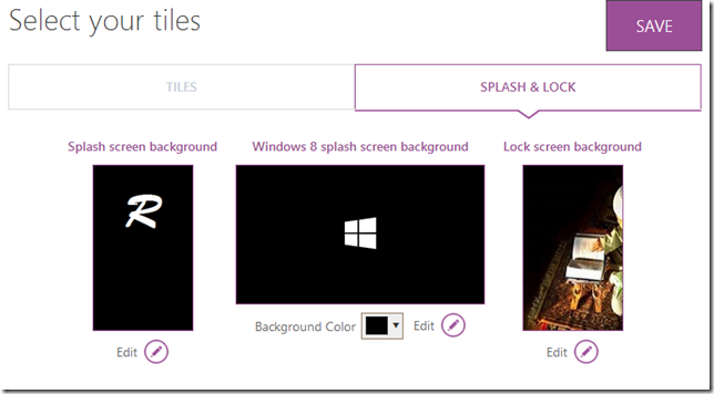Membuat Pengaturan Tile dan Splash Membuat Pengaturan Tile dan Splash