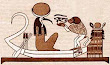 Thoth And The Human Represented By The Ape