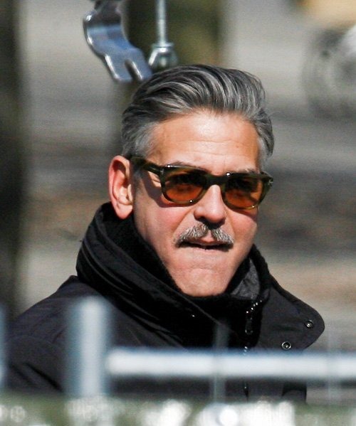 George Clooney a Monuments Men forgatásán 06