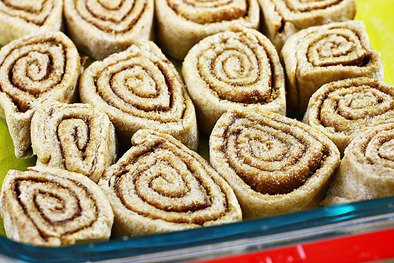 mini cinnamon rolls
