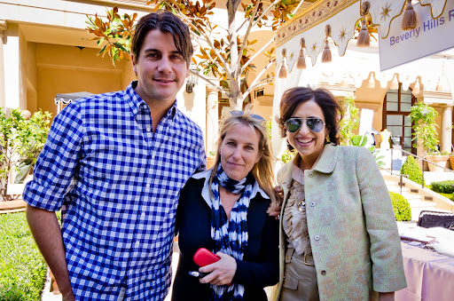 Anthony Luscia, Special Projects Editor of Weddings, Tarin Wilson owner of Plan A Events and myself