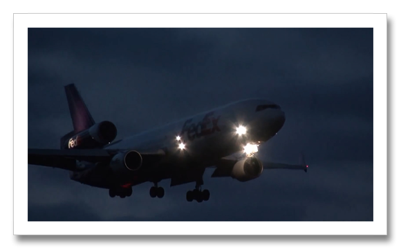 Fedex MD-11F Freighter McDonnell Douglas MD-11F Transport Aircraft