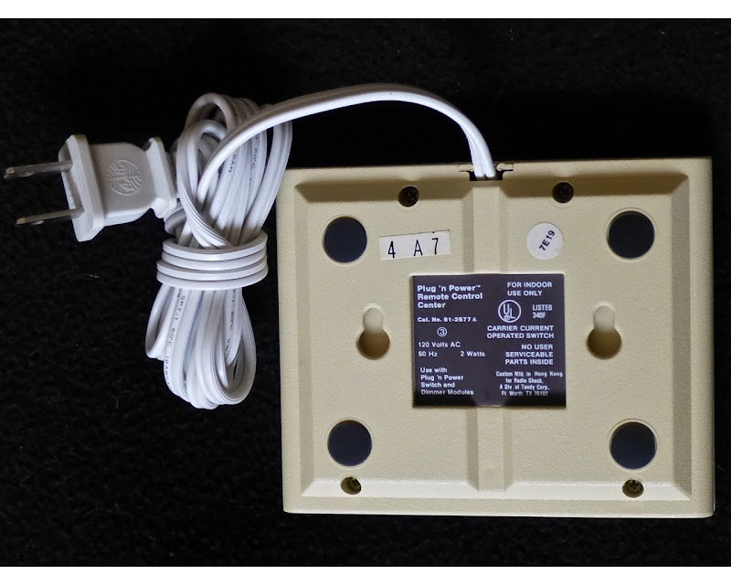 Radio Shack / X10 X10 Plug 'n Power 8 Unit Remote Control Center eBay