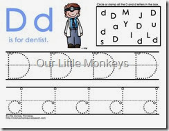 Dd handwriting Dd handwriting
