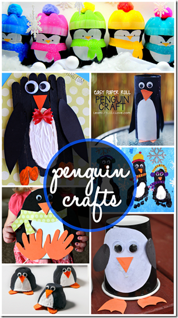 16 Penguin Crafts for Kids - Kids from preschool to elementary school are goin to love making this adorable penguins! Perfect winter craft for kids! 16 Penguin Crafts for Kids - Kids from preschool to elementary school are goin to love making this adorable penguins! Perfect winter craft for kids!