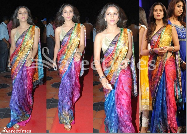 Madhurima_Multicolor_Saree