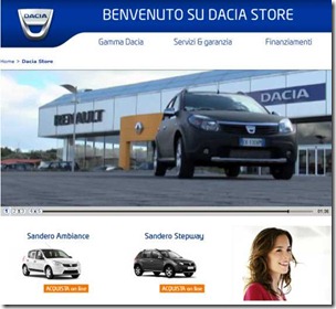 Dacia Store online 01