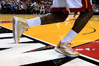 LeBron Sports Championship Gold LBJ X in Miami Heat Opener lebron james nba 121030 mia at bos 13 LeBron Sports Championship Gold LBJ X in Miami Heat Opener