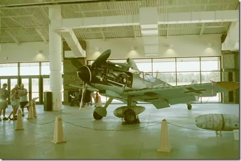 1944 Messerschmitt BF-109 G-10 Gustav at the Evergreen Aviation Museum in 2001
