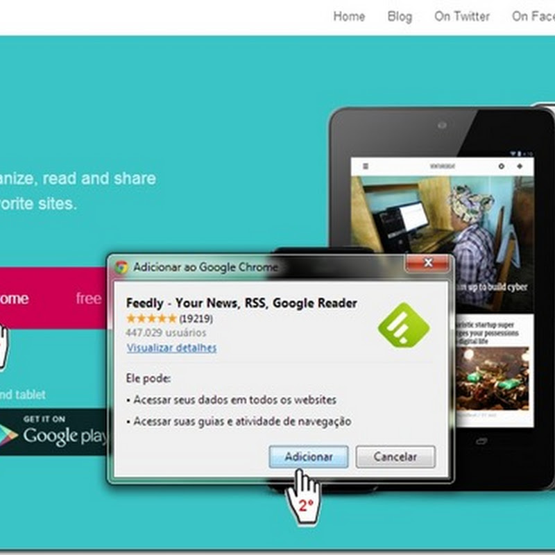 Como Utilizar o Feedly Leitor de Feeds