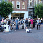 open air concert on the grote markt in haarlem in Haarlem, Netherlands 