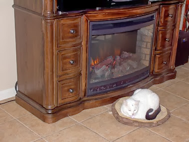 Our House Smudge fireplace Our House Smudge fireplace