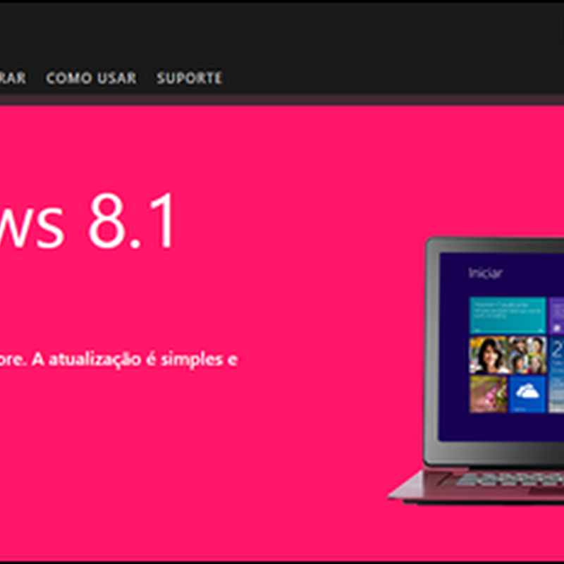 Windows 8 - saiba como atualizar para a versão Windows 8.1