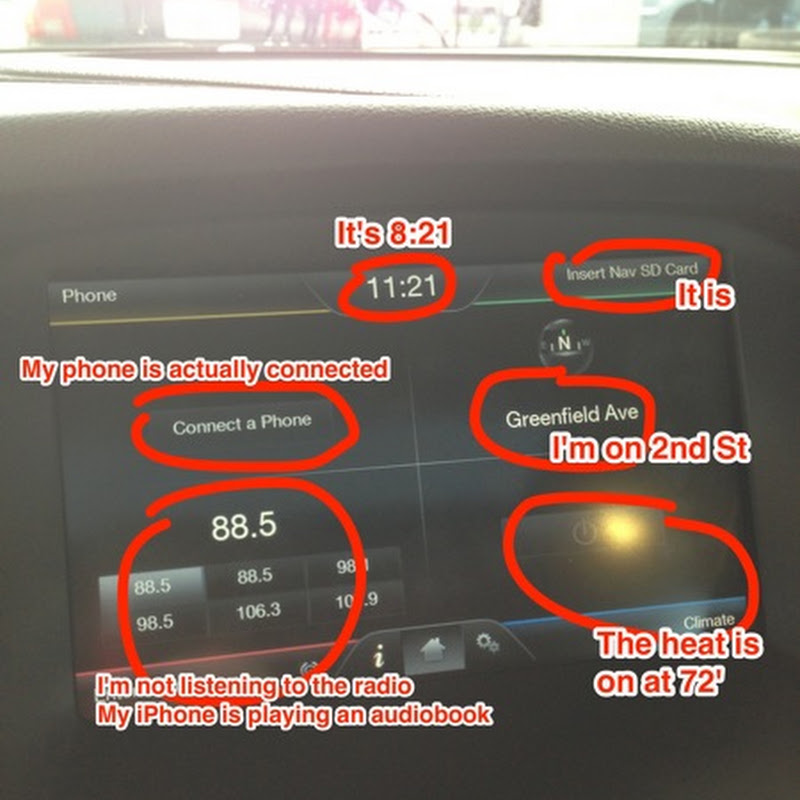MyFord Touch Woes