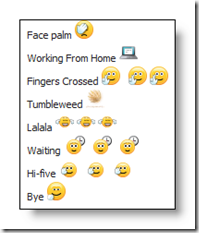 hidden Skype emoticons in Skype 5.5