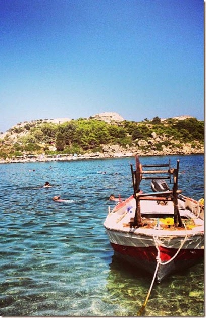 Ladiko Bay, Rhodes Greece