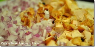 Purple Onion and BBQ Chicken Purple Onion and BBQ Chicken