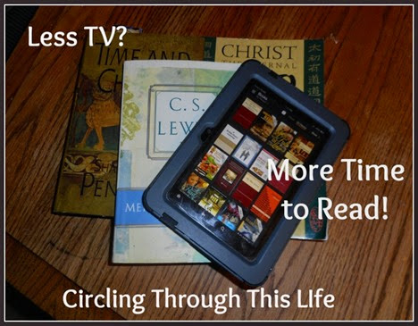 By watching less Netflix, I can increase time reading!