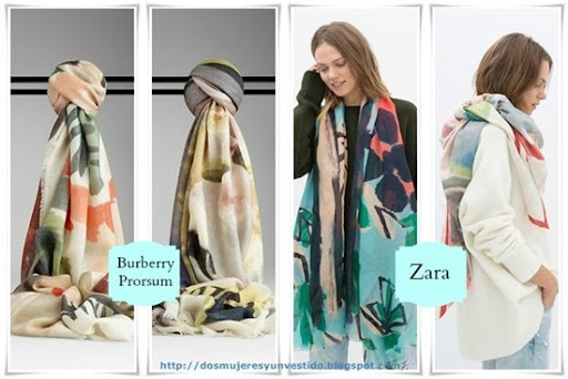 bufanda burberry clon