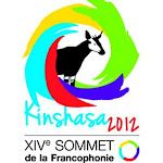 Logo du XIVe Sommet de la Francophonie, Kinshasa/RDC 2012. Radio Okapi/Ph. Aimé-NZINGA