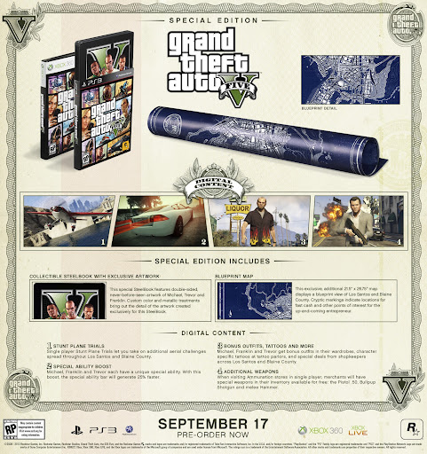 Grand Theft Auto V Special Edition