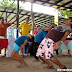 Limbo rock! Brewing personnel and their families having fun at Camp Holiday