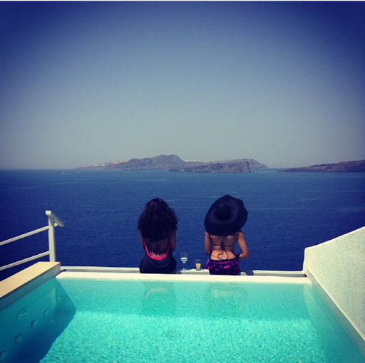 PHOTOS: Sylvia Nduka And Ene Maya's Vacation in Santorini Greece 22