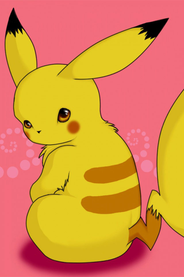 pokemon,pikachu,wallpapers,cute,iphone4.