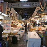Tsukiji fish market - Marché aux poissons de Tokyo