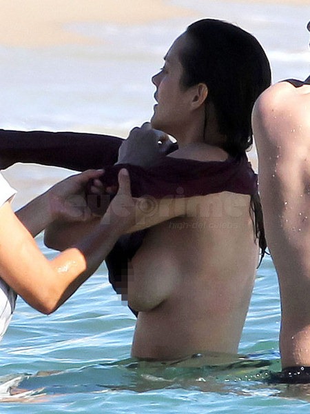 Marion Cotillard durvulós Rust and Bone forgatási fotói 05
