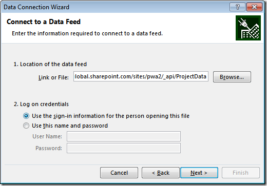 timesheet status report with odata in projectonline think epm