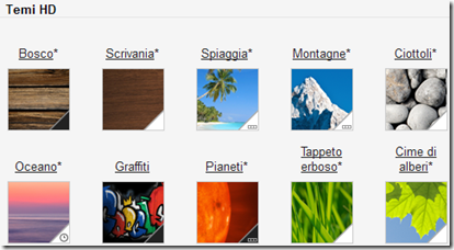 Temi HD Gmail Temi HD Gmail