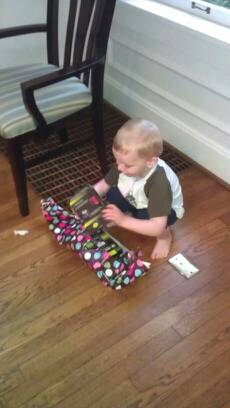 Opening presents