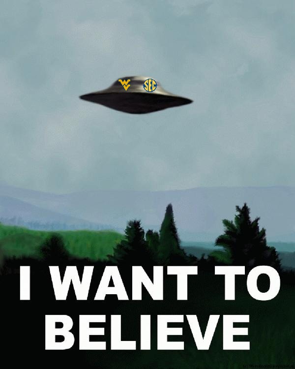 I want to believe... I want to believe...