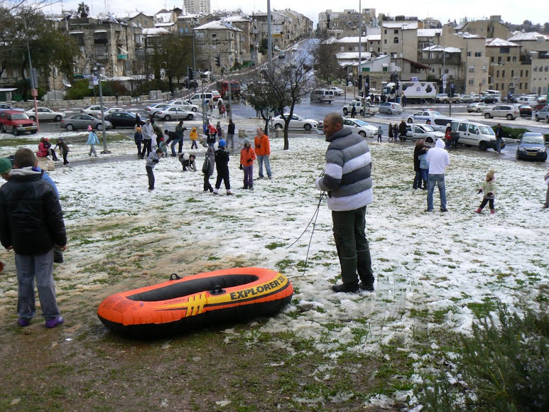 В Иерусалиме снег!!!!