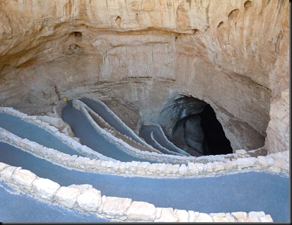 natural entrance to Carlsbad Caverns