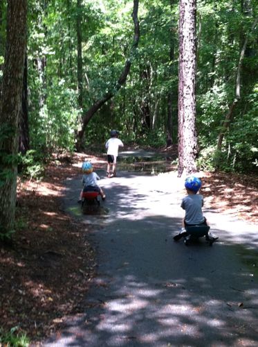 Bike+Path+monkeys