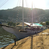 The boat from Angra to Ilha Grande, 30mins faster than the ferry and only slightly more expensive. R$7pp, or about £2.20.