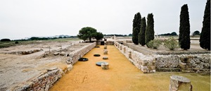 Foro romano de Empúries foro romano de empuries