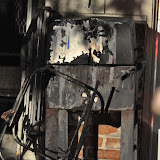 Sac City Fire responded to a report of a structure fire early Wednesday morning in the 2100 block of Bernard Way. When firefighters arrived, they found a debris fire next to the front porch of the residence and quickly extingquished the blaze. The neighbor came home and saw the fire and tried to wake the residents to no avail. He stated that the flames were 8 to 10 feet high and lit up the whole front of the house. There were no injuries and no obvious damage to the home. News_100922_BernardStDebrisFire