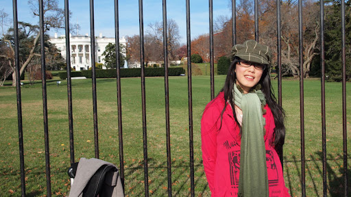 The White House! Finally there!