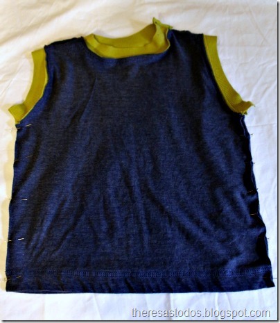 Muscle Shirt Sew Side Seams